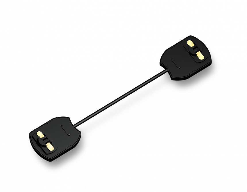 GL7188 BK черный коннектор гибкий для однофазного встраиваемого шинопровода Standard 220V