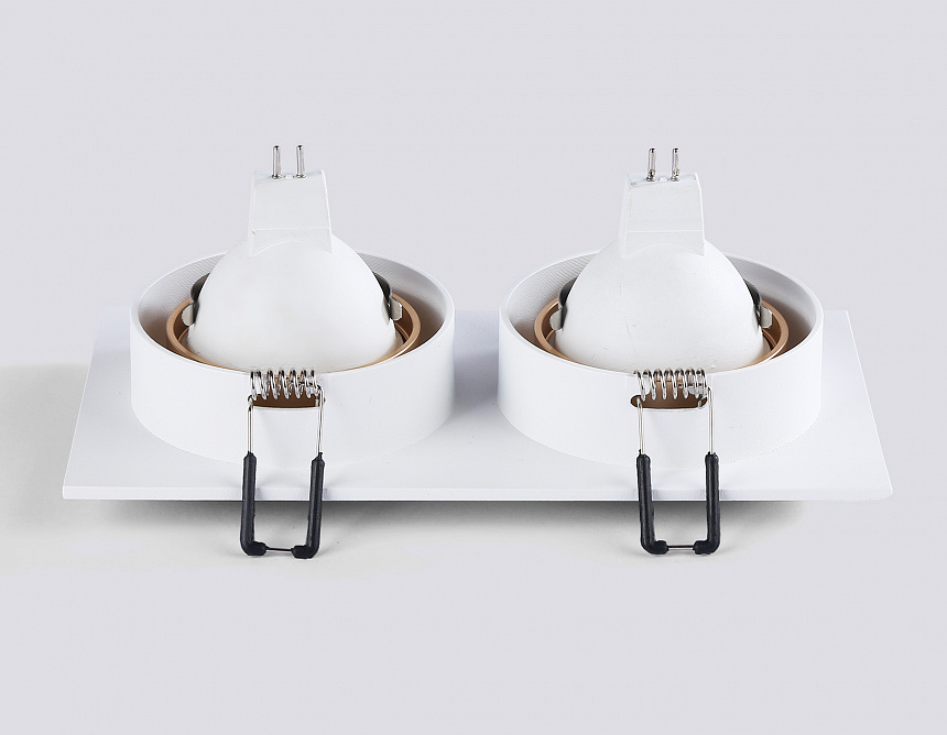 TN102733/2 WH/GD белый/золото GU5.3 175*92*23