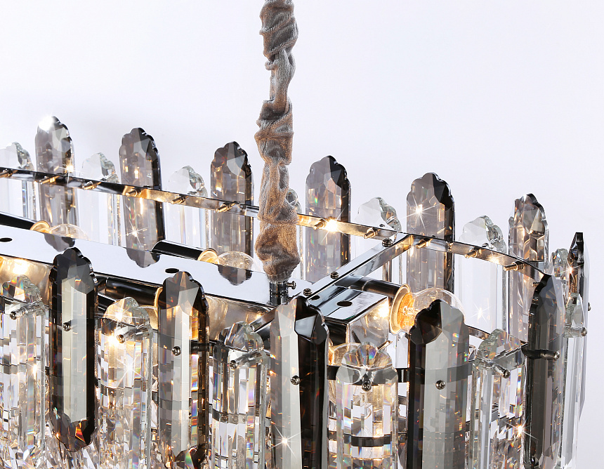 TR5199/12 CH/CL/SM хром/прозрачный/дымчатый E27*12 max 40W 800*300*290