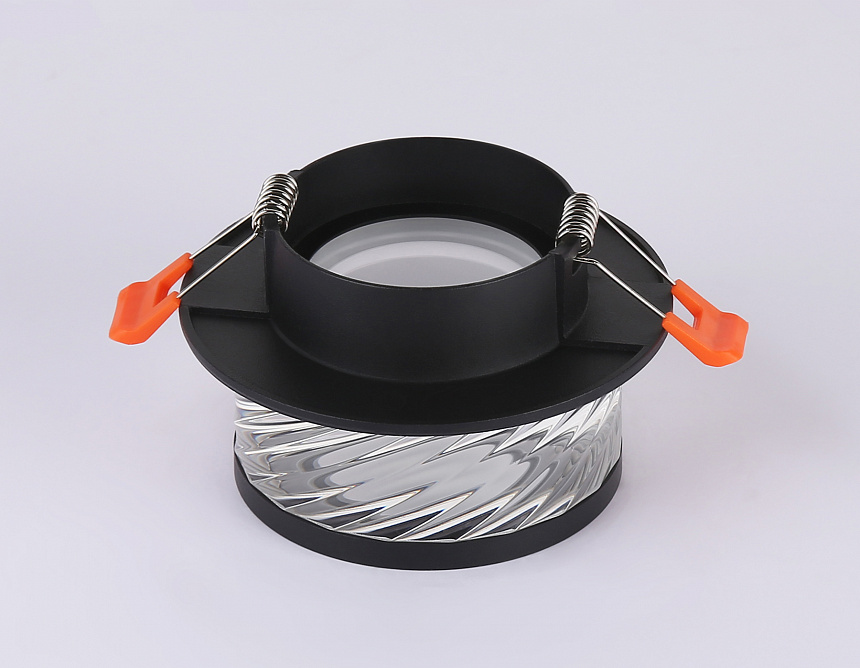 TN1252 SBK/CL черный песок/прозрачный GU5.3 D98*58