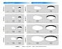 FV5541 BK черный LED 130W 3000K D800*58 (Без ПДУ)