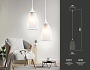 TR3534 WH/CL/FR белый/прозрачный/белый матовый E27 max 40W D120*800