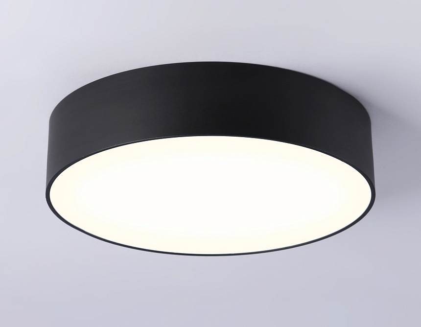 FV5517 BK черный LED 18W 3000K D160*58 (Без ПДУ) FV5517 BK черный LED 18W 3000K D160*58 (Без ПДУ)
