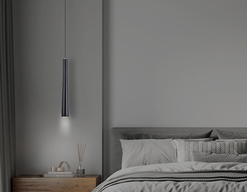 GL4351 BK черный IP20 6W 4200K 48V 24° D40*H300