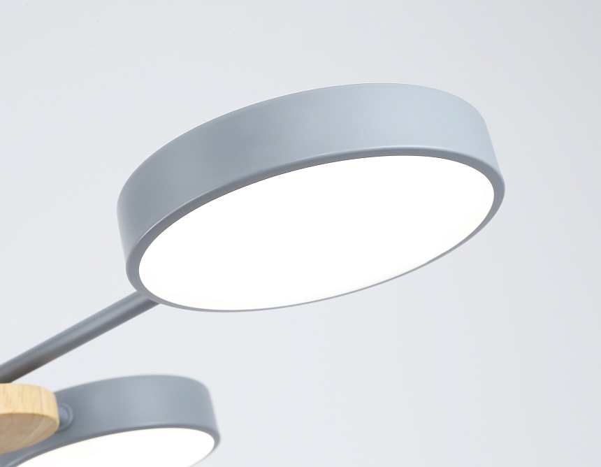 FL4859/4 GR/WD серый/дерево 60W 3000-6000K 700*400*120 (без ПДУ)