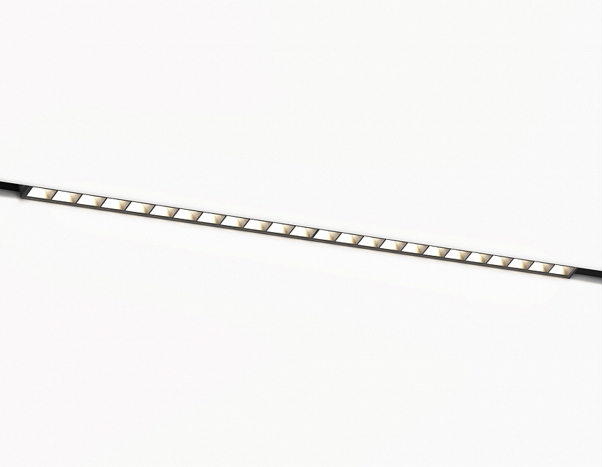 GL2340 BK черный IP20 20W 3CCT 3000/4200/6400K 48V 400*10*37