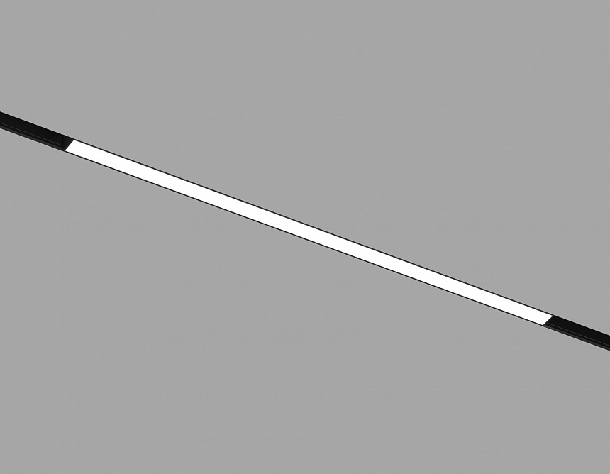 GL4465 BK черный IP20 20W 3CCT 3000-6000K SMART 48V 120° 604*22*45