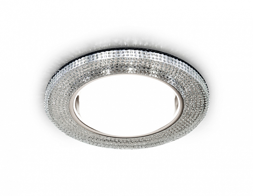 G290 CH хром/прозрачный GX53+3W(LED WHITE)