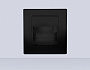 TN9631 BK черный LED 3000K 1W 86*90*30